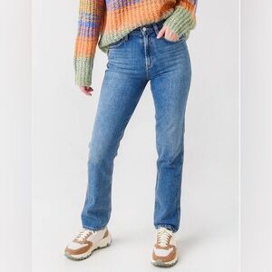 Citizens of Humanity Women's Daphne Jean in Shadow Bloom size 26